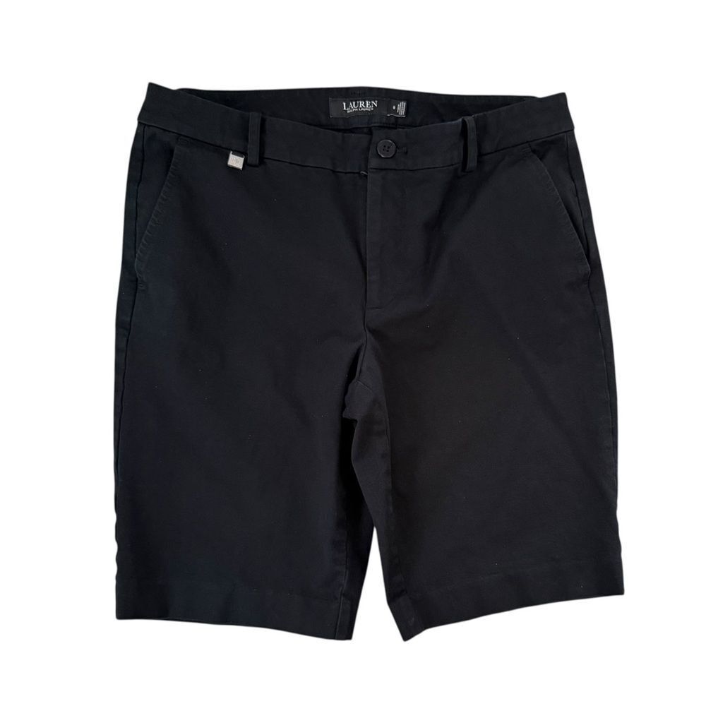 Lauren Ralph Lauren Black Chino Shorts black label